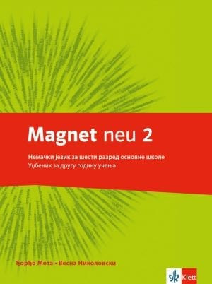 Magnet Neu 2, udžbenik za nemački jezik za 6. razred osnovne škole sa CDom Klett