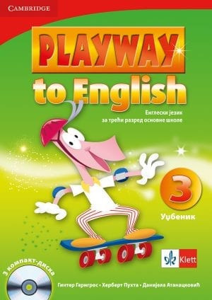 Playway to English 3, udžbenik za 3. razred osnovne škole sa 3 CDa Klett