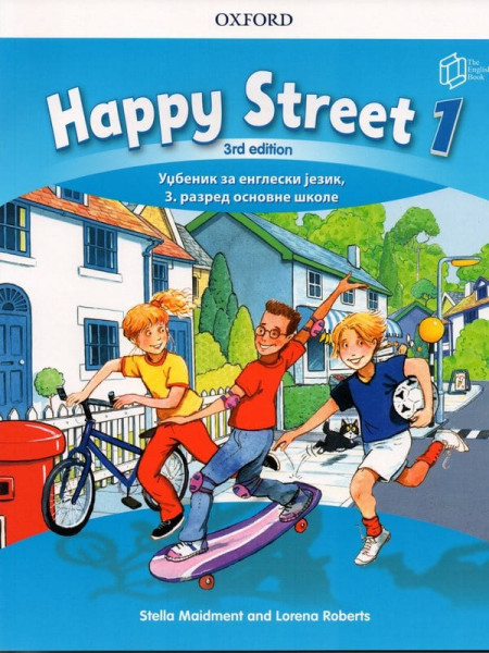 Happy Street 1 3ed, udžbenik za engleski jezik za 3. razred osnovne škole The english book