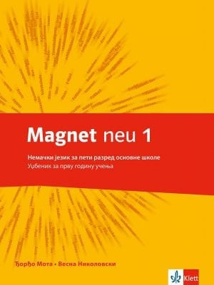 Magnet Neu 1, udžbenik za nemački jezik za 5. razred osnovne škole sa CDom Klett