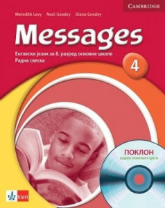 Messages 4, radna sveska za engleski jezik za 8. razred osnovne škole (QR) Klett