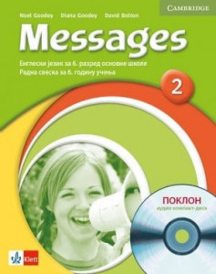 Messages 2, radna sveska za engleski jezik za 6. razred osnovne škole (QR) Klett