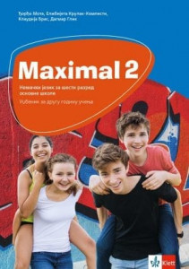 Maximal 2, udžbenik za nemački jezik za 6. razred osnovne škole (QR) Klett