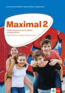 Maximal 2, radna sveska za nemački jezik za 6. razred osnovne škole (QR) Klett