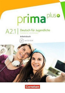 Prima Plus A2.1 radna sveska iz nemačkog jezika za 7. i 6. razred osnovne škole Data status