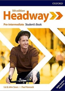 Headway Pre-intermediate 5ed, udžbenik za engleski jezik za srednju školu i gimnazije The english book