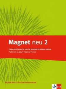 Magnet Neu 2, udžbenik za nemački jezik za 6. razred osnovne škole (QR) Klett