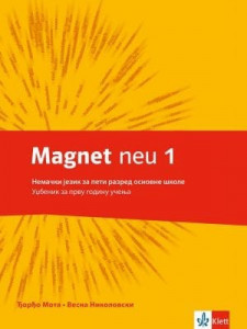 Magnet Neu 1, udžbenik za nemački jezik za 5. razred osnovne škole (QR) Klett