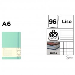 Notebook A6 cu elastic cervantes 96coli pb669