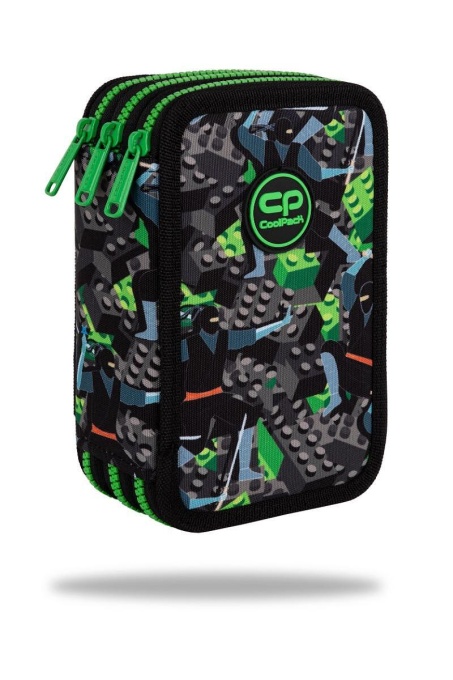 Penar cu 3 fermoare echipat Kids From The Block Cool Pack