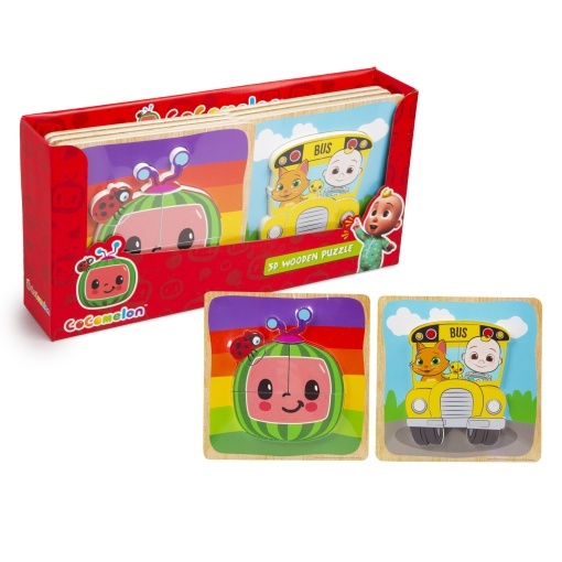 Puzzle lemn 3D Cocomelon