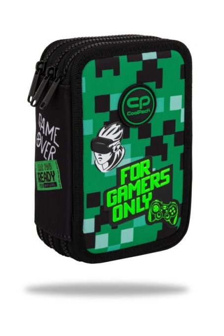Penar cu 3 fermoare echipat Game Zone Cool Pack