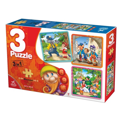 Puzzle 3 in 1 basme