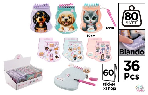 BD23020 NOTEBOOK JELLY+PIX