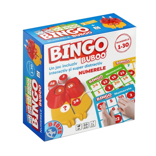 BINGO BUBOO Numerele – Braille