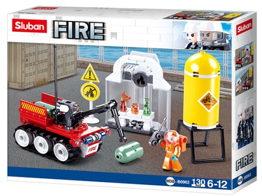 B0963 fire robot drill