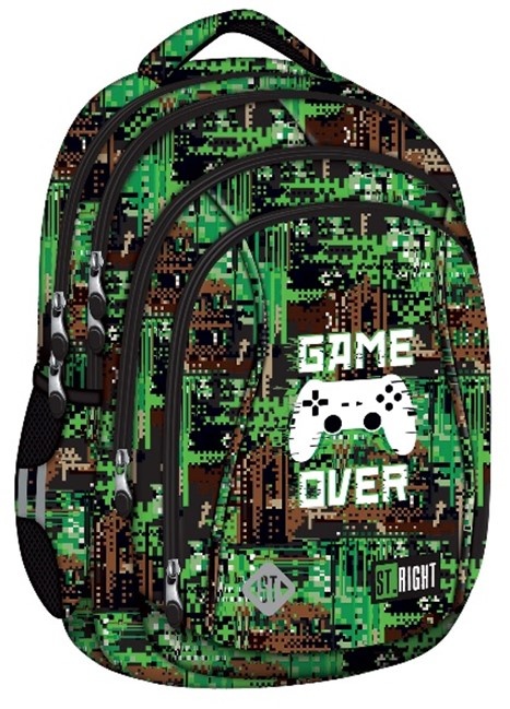 Rucsac ergonomic Game Over 4 fermoare