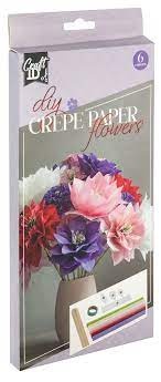 CR1730 Set creatie flori din hartie creponata