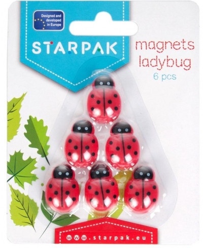 Magneti 6/set Starpak ladybug