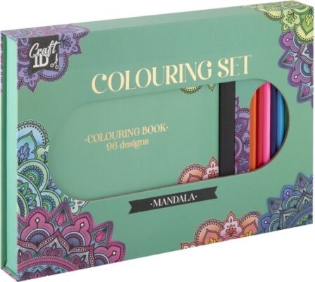 CR5023 Set carte de colorat + 10 creioane colorate