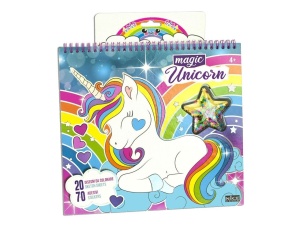 02590 BOOK MAGIC UNICORN