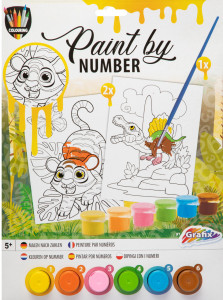 150057 PICTURA PE NUMERE+PENSULE+6 CULORI - Img 3
