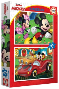 19311 Puzzle 2x20 piese Mickey - Img 3