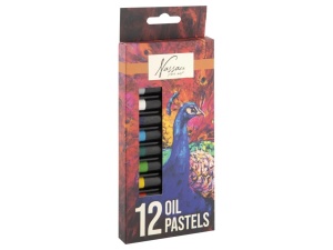 AR0406 SET SOFT OIL 12 CULORI PASTEL