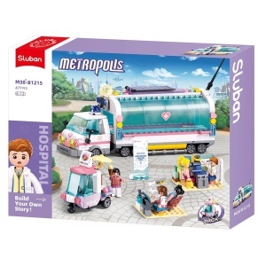 B1215 Metropolis Doctor – Mobile Nursing Car (Pullback)
