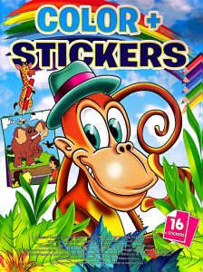 CARTE COLORAT COLOR+STICKERS 16 PAGINI - Img 2