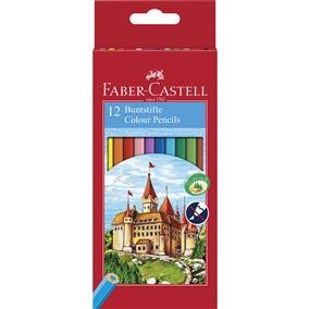 Creioane colorate cu 12 culori Faber-Castell - Img 2