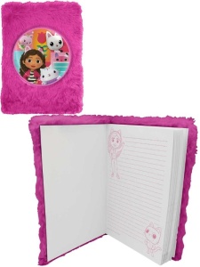 Jurnal pufos Gabby's Dollhouse A5, 14, 8x21 cm Roz GD00063 - Img 2