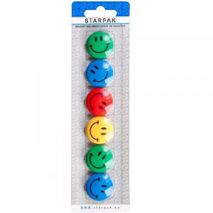 Magneti Smile 6/set color Starpak