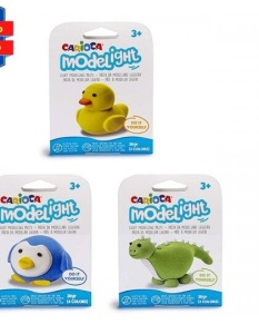 PLASTELINA MODELIGHT ANIMALS 16/SET