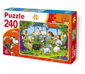 Puzzle 240 basme+animale - Img 1