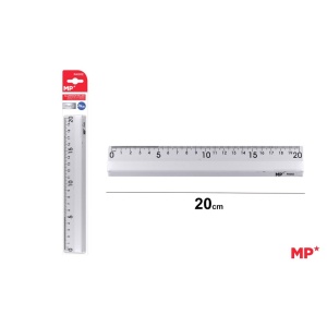 Rigla aluminiu 20cm - Img 2