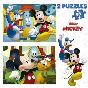 19312 Puzzle 2x48 piese Mickey - Img 2
