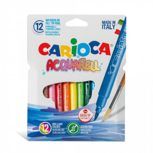 Carioca acuarela 12 cul.Carioca