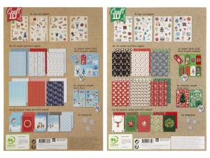 CR1177 Xmas set craft hartie - Img 2