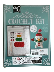 CR8053 Set de crosetat omul de zapada 16*9*18 cm - Img 2
