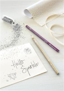 Creion grafit SPARKLE cu grip Faber-Castell - Img 10