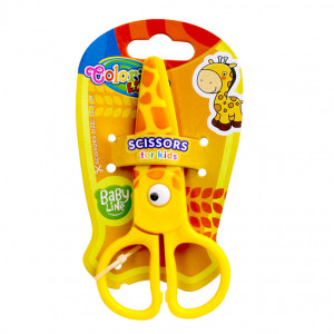Foarfeca plastic pentru copii 13 cm.Colorino - Img 4