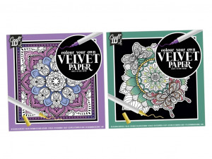 HARTIE CATIFELATA DE COLORAT