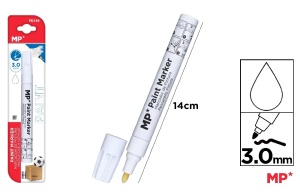Pe439 marker vopsea 3 mm alb