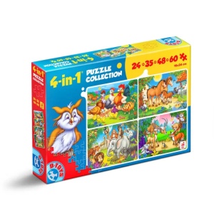 Puzzle collection animale 24-35-48-60