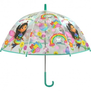Umbrela 46cm transparenta Gabby' dollhouse