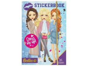 140001 STICKER BOOK A4 DRESS ME UP