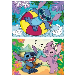 19998 Puzzle 2x100 piese Stitch - Img 2