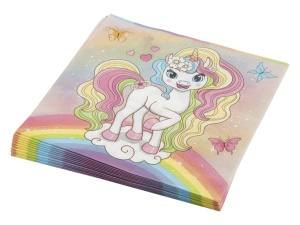750003 Servetele masa party - unicorn