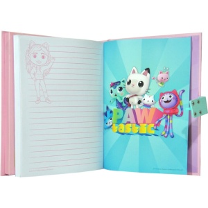 Jurnal secret cu cifru si sunete, 21x16x3 cm, Gabby's Dollhouse - Img 2